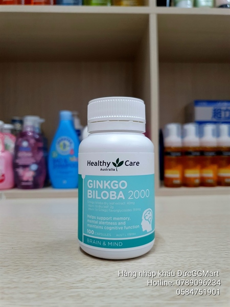Bổ não Heathy Care Ginkgo 2000