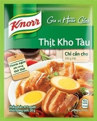 HẠT NÊM GIA VỊ HOÀN CHỈNH THỊT KHO TÀU 22G