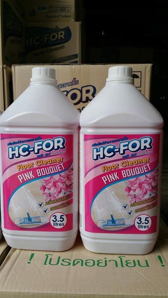 Lau sàn HC-for cleaner Pink Bouquet 3500ml-duoc-ban-tai-Tạp Hoá Thái Lan