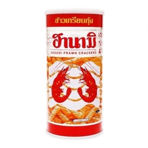 BÁNH SNACK HANAMI VỊ TÔM THÁI LON 110G THÁI LAN-duoc-ban-tai-Tạp Hoá Thái Lan