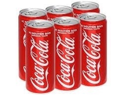 NƯỚC GIẢI KHÁT CÓ GAS COCACOLA LON 330ML-duoc-ban-tai-Tạp Hoá Thái Lan