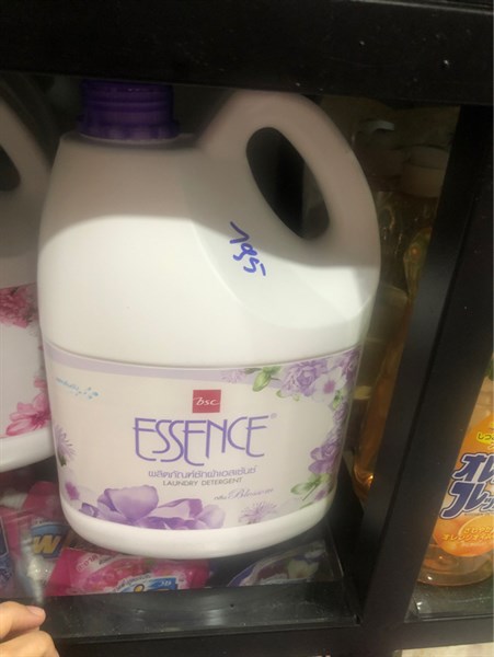 NƯỚC GIẶT XẢ ESENCE TÍM ĐẬM ĐẶC, SIÊU SẠCH,SIÊU THƠM 3500 ML THÁI LAN TÍM,L-duoc-ban-tai-Tạp Hoá Thái Lan