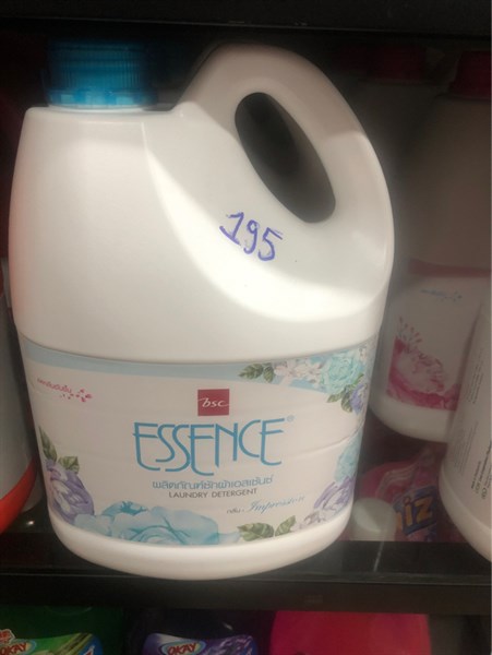 NƯỚC GIẶT ESENCE ĐẬM ĐẶC, SIÊU SẠCH,SIÊU THƠM 3500 ML THÁI LAN XANH,L-duoc-ban-tai-Tạp Hoá Thái Lan