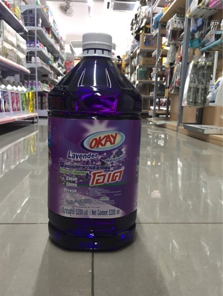 NƯỚC LAU SÀN OKAY HƯƠNG LAVENDER 5.200ML-duoc-ban-tai-Tạp Hoá Thái Lan