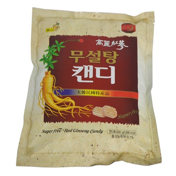 Kẹo Hồng Sâm Không Đường 500gr-duoc-ban-tai-Tạp Hoá Thái Lan