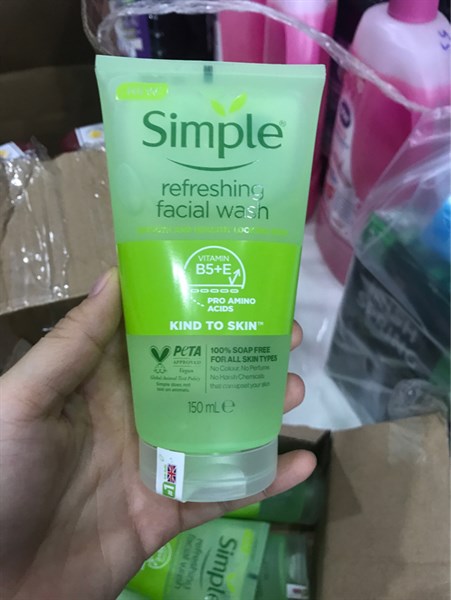 Sửa rửa mặt simple-duoc-ban-tai-Tạp Hoá Thái Lan