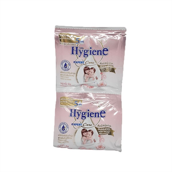 NƯỚC XẢ VẢI HYGIENE 12 GÓI/ DÂY HOKAIDO HỒNG PHẤN-duoc-ban-tai-Tạp Hoá Thái Lan