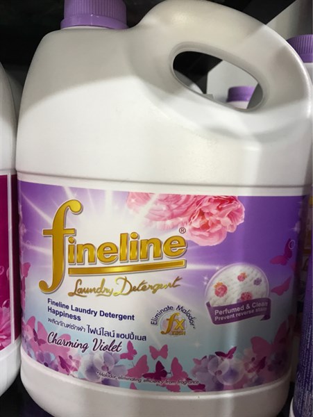 NƯỚC GIẶT FINELINE LAUNDRY DETERGENT 3000ML # TÍM # FX-duoc-ban-tai-Tạp Hoá Thái Lan