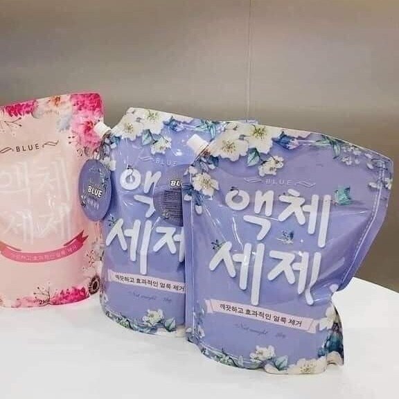 TÚI NƯỚC GIẶT HÀN QUỐC BLUE 1 THÙNG HƯƠNG NƯỚC HOA PHÁP CAO CẤP-duoc-ban-tai-Tạp Hoá Thái Lan
