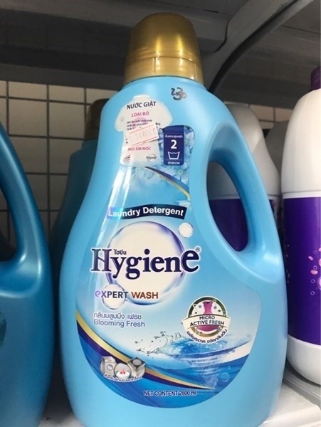 NƯỚC GIẶT XẢ HYGIENE ĐẬM ĐẶC XANH NHẠT 2800ML THÁI LAN-duoc-ban-tai-Tạp Hoá Thái Lan