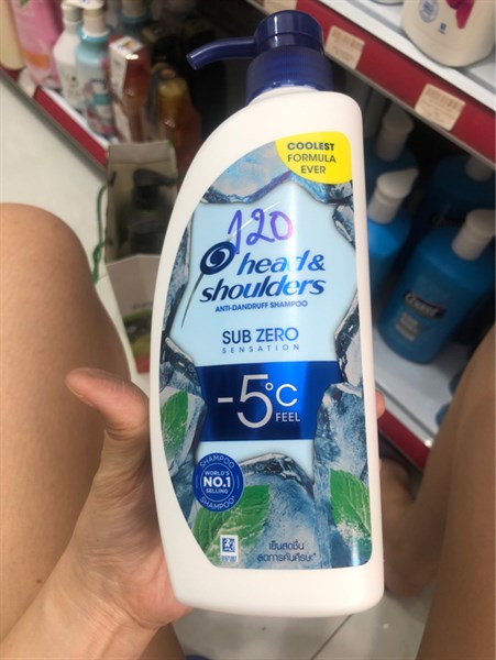 DẦU GỘI LÀM SẠCH GÀU BẠC HÀ MÁT RƯỢI HEAD & SHOULDERS 410ml/CHAI-duoc-ban-tai-Tạp Hoá Thái Lan
