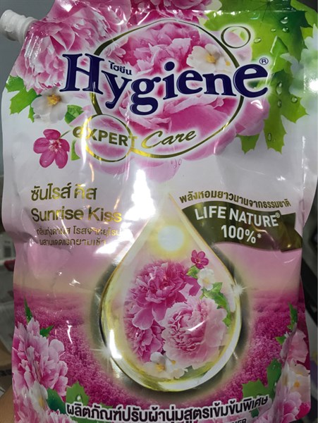 NƯỚC XẢ ĐẬM ĐẶC HYGIENE EXPERT CARE HƯƠNG HOA THÁI 1300ML hồng bông-duoc-ban-tai-Tạp Hoá Thái Lan
