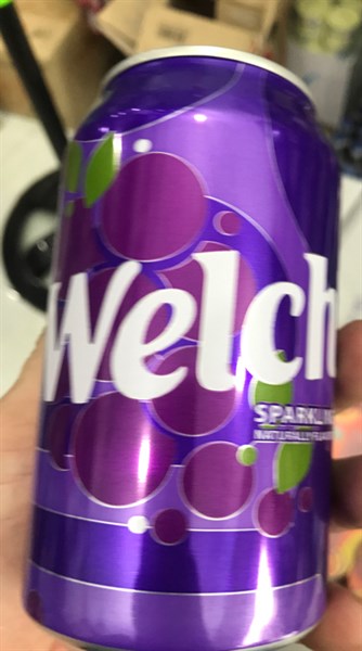 NƯỚC NGỌT MỸ CÓ GA WELCH'S SPARKLING GRAPE SODA HƯƠNG NHO 355ML-duoc-ban-tai-Tạp Hoá Thái Lan