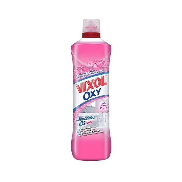 NƯỚC TẨY NHÀ TẮM VÀ BỒN CẦU VIXOL OXY FLORAL FRESH CHAI 700ML-duoc-ban-tai-Tạp Hoá Thái Lan