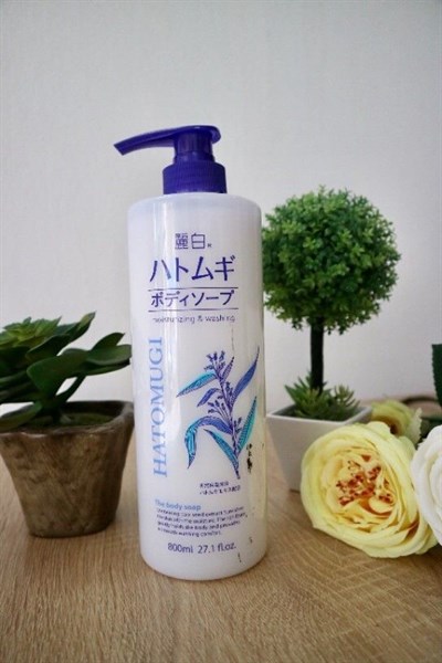 Sửa tắm Hatomugi Nhật bản-duoc-ban-tai-Tạp Hoá Thái Lan