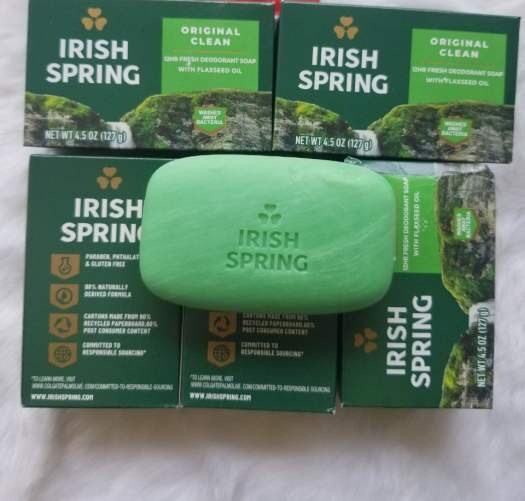 IRISH SPRING ORIGINAL CLEAN SOAP XÀ BÔNG CỤC 127G-duoc-ban-tai-Tạp Hoá Thái Lan