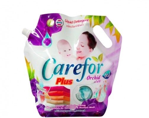 Nước giặt QA 6 in 1 CareFor 2000ml -CareFor Detergent 2000ml orchid-duoc-ban-tai-Tạp Hoá Thái Lan