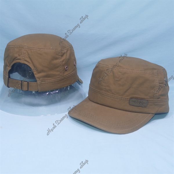 Nón kết đầu bằng có đuôi tăng giảm size logo CK