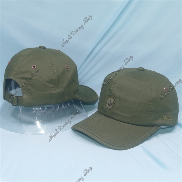 Nón kết nam nữ thêu mặt da phía trước và thêu chữ Columbia bên hông