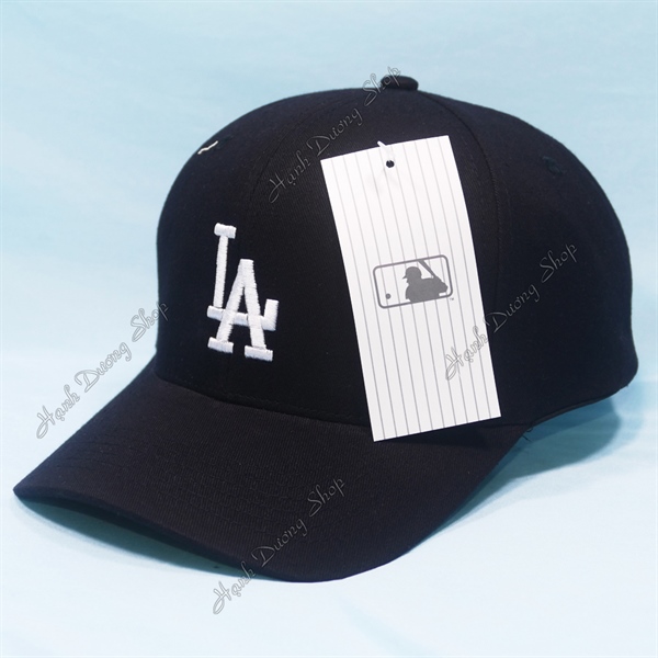 Nón kết thêu chữ LA khóa gài xịn có tem phía trong (LAX02)