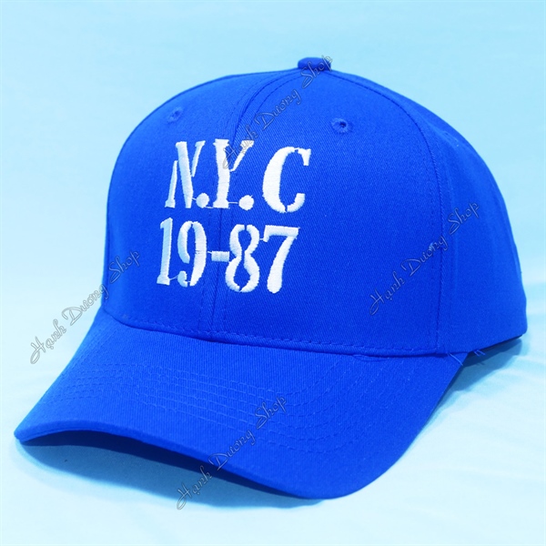 Nón kết thêu chữ NYC1987
