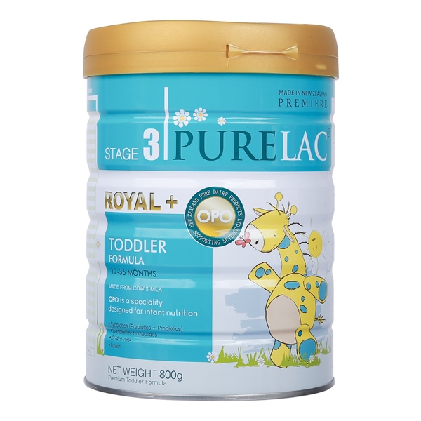 Sữa Purelac NewZealand số 3 800g 12-36m