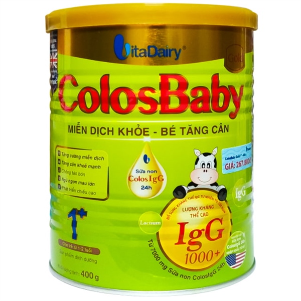 Sữa Colos Baby số 1+ 400g