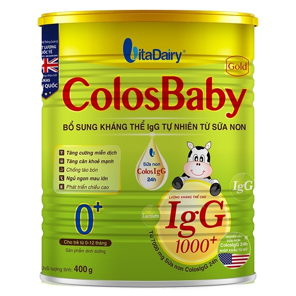 Sữa Colos Baby số 0+ 400g
