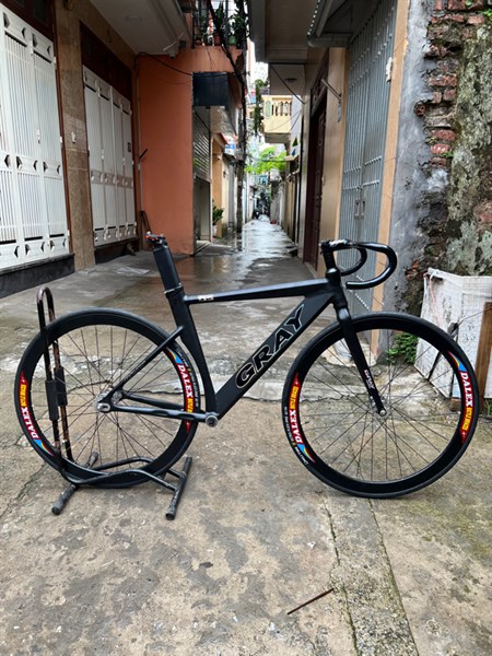 Xe Fixed Gear Gray F15 Tay Cong Hub Novatec
