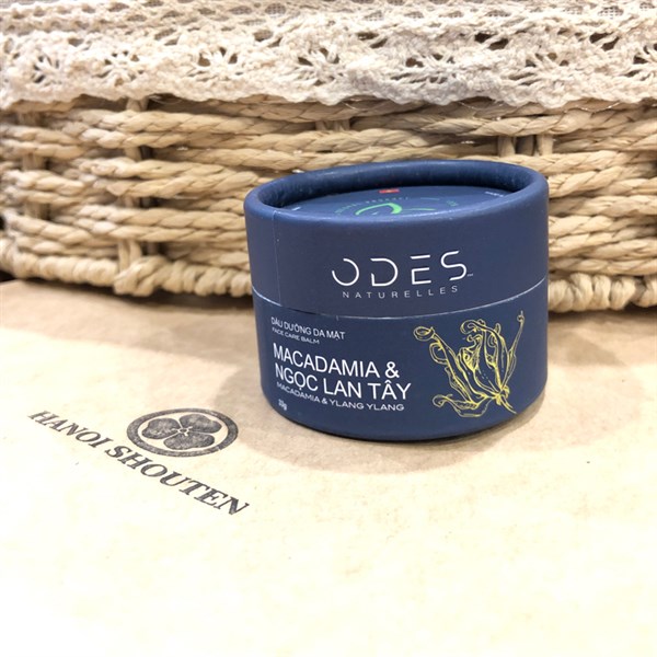 ODES Sáp dưỡng da mặt Macadamia&Ngọc Lan tây