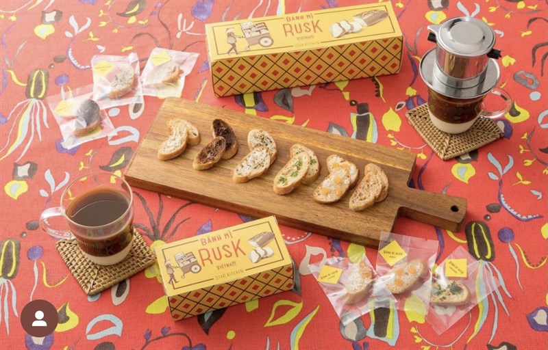 Bánh mì Rusk バンミ (6 ps)