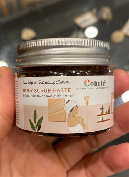 Cobote đường nấu tẩy TBC Body scrub paste ボディスクラブペースト
