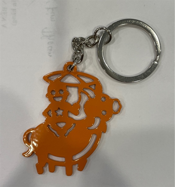 MA key holder con trâu đông hồ cam