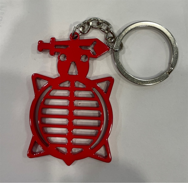 MA key holder rùa ngậm kiếm đỏ
