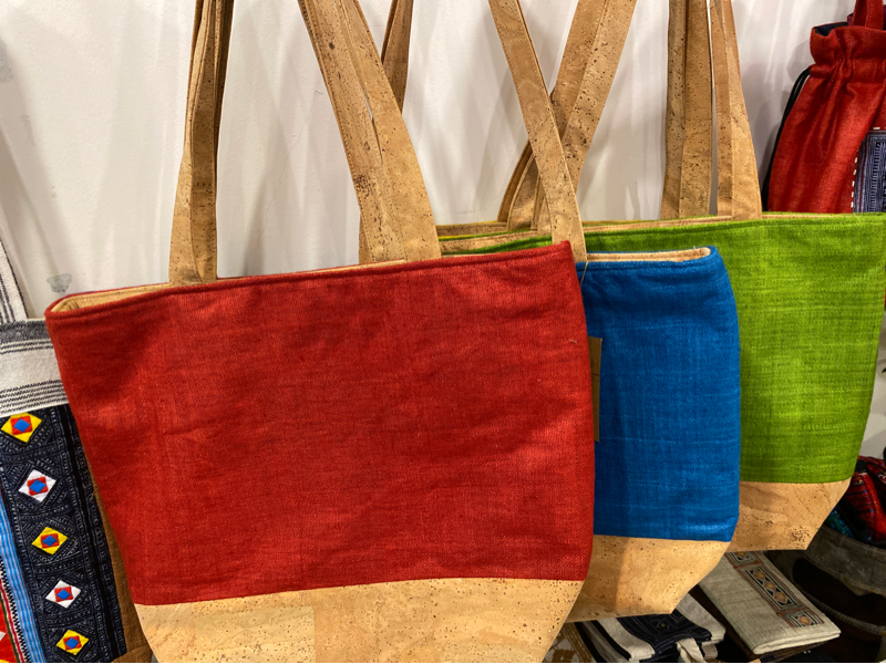 VN HEMP CORK TOTEBAG