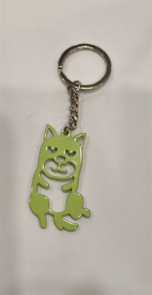 MA-C key holder Dog Chó xanh lá cây