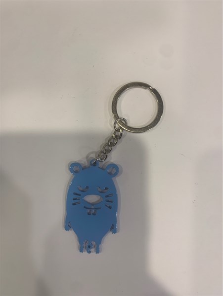MA-C Key holder Mouse Con chuột Xanh da trời