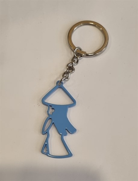 MA Key holder Áo dài màu xanh da trời