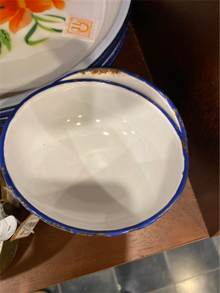 Bát Sắt Tráng men Hải Phòng