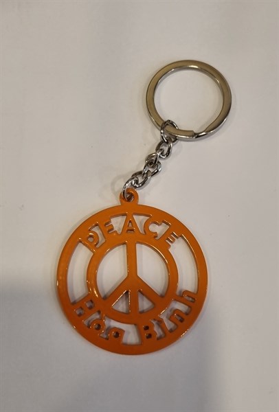 MA Key holder hòa bình màu cam