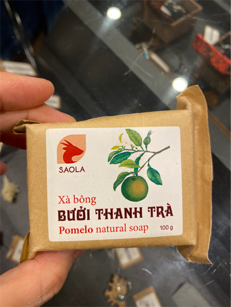 Saola xà bông bưởi thanh trà サオラ タン チャ グレープフルーツ ソープ