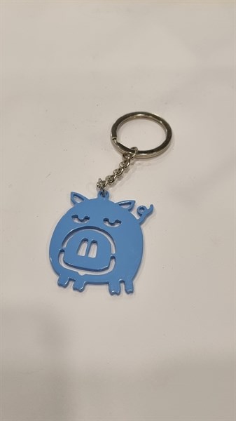 MA-C Key holder Pig Lợn Xanh da trời