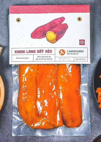 L'angfarm Khoai lang sấy dẻo, 300g ランファーム 干し芋