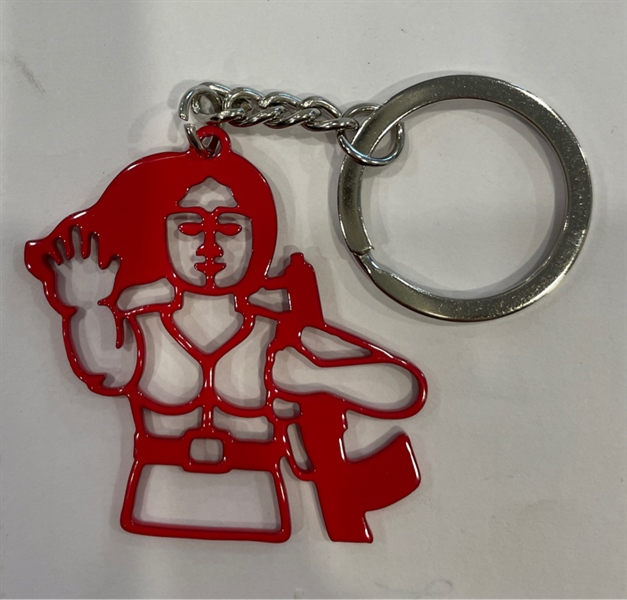 MA key holder cô gái cầm súng đỏ