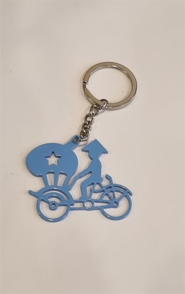 MA Key holder Xích lô màu xanh da trời