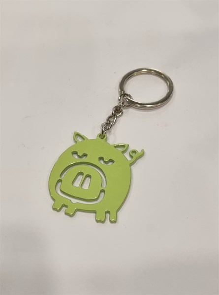 MA-C Key holder Pig Lợn xanh lá cây