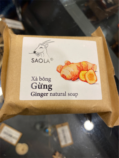Saola xà bông gừng サオラしょうがソープ
