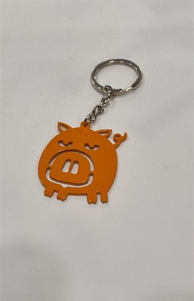 MA-C Key holder Pig Lợn Cam
