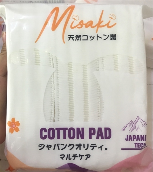 BÔNG TẨY TRANG MISAKI 222 MIẾNG