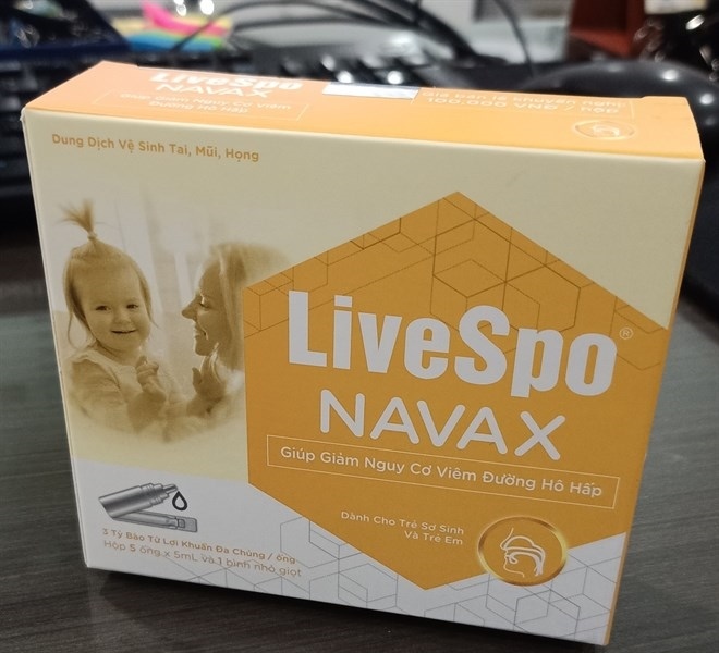 LIVESPO NAVAX DÀNH CHO TRẺ SƠ SINH VÀ TRẺ EM PP PHOENIK/LIVESPO